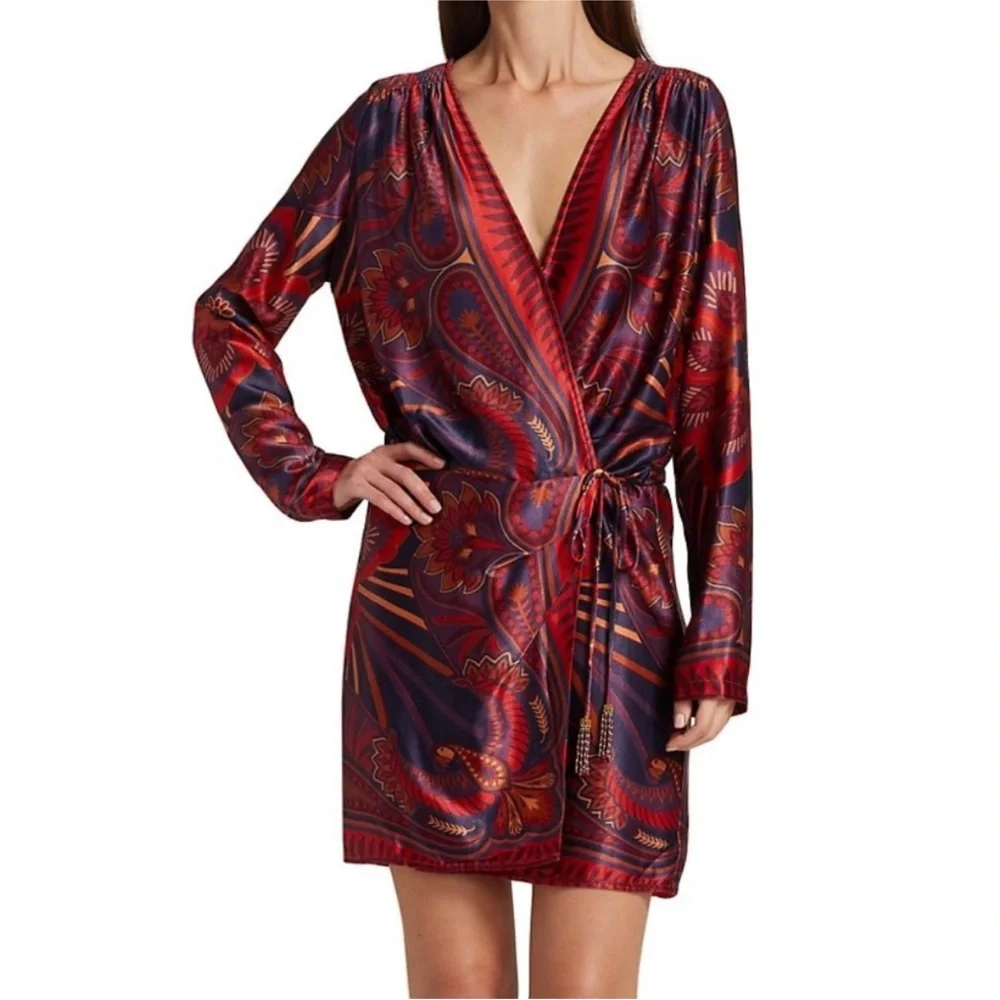 Farm Rio Macaw Arabesque Mini Dress - Picture 3 of 11